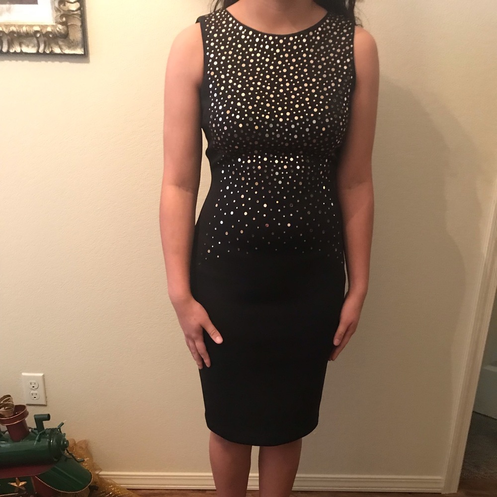 Ck dress black size 4 - Picture 1 of 3